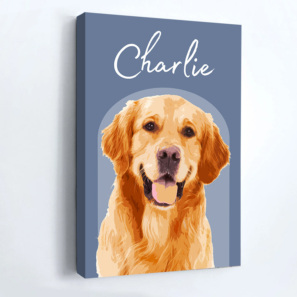 Custom Pet Air Frames From Photo, Family Best Gift, Personalized Dog And Cat Picture Air Frames NA04 Tu20