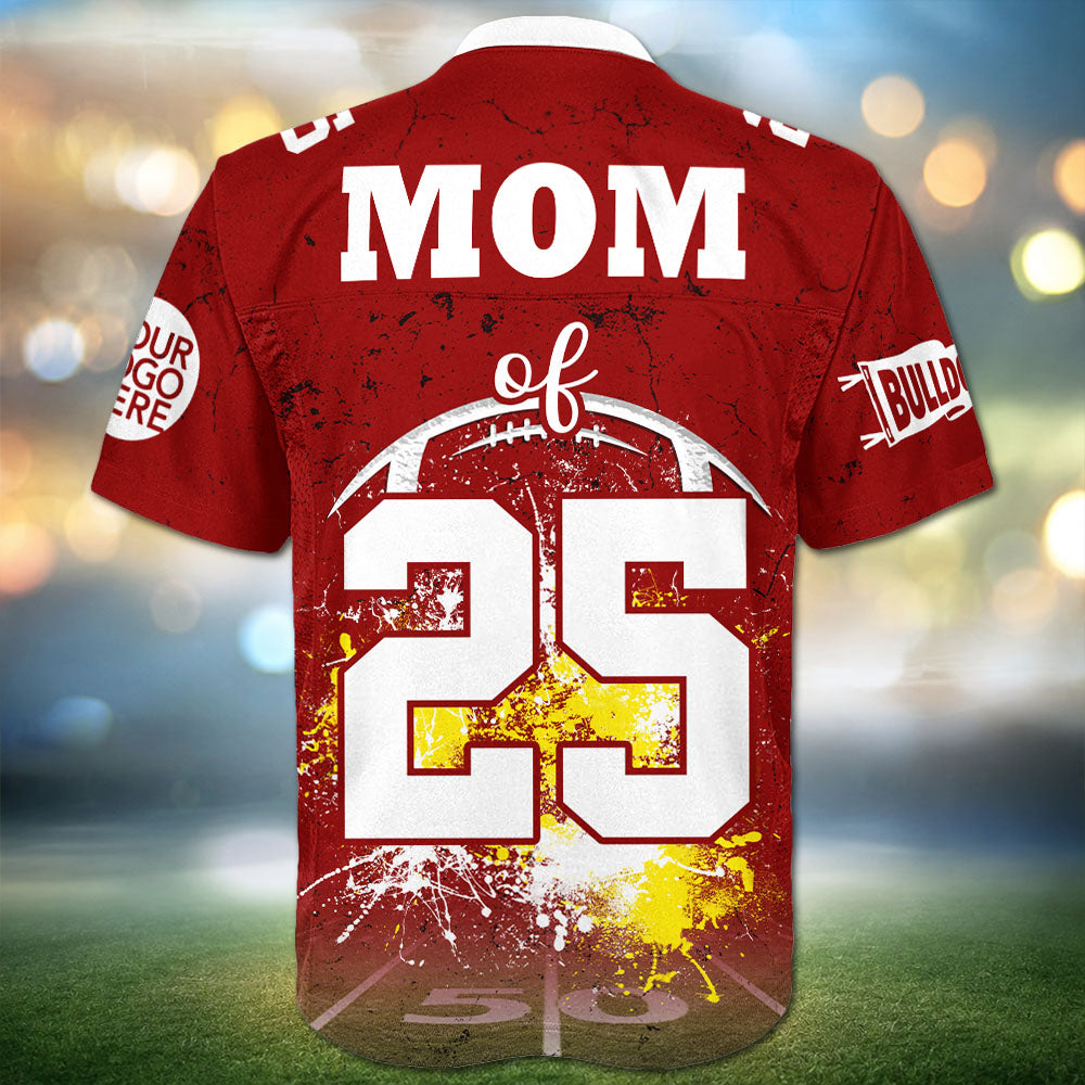 Custom Photo I Will Always Be Your Biggest Fan Football Shirt L0411 Pt99
