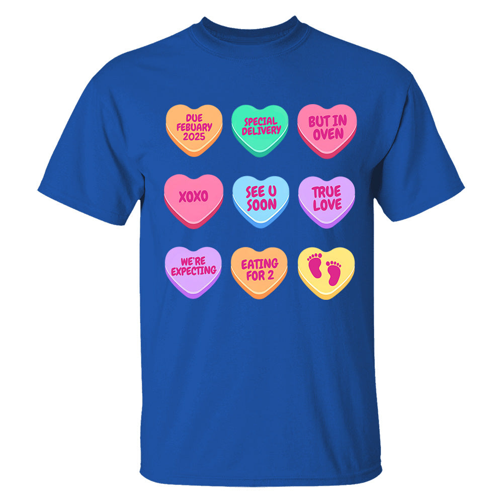 Valentine's Day Pregnancy Announcement Shirt, Valentine Baby Announcement, Valentine Baby Shower, Valentine Pregnancy Shirt, Expecting Gift Tu20