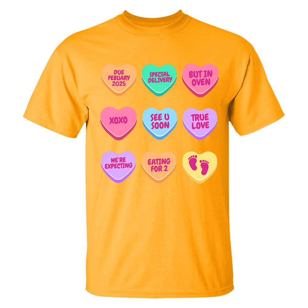 Valentine's Day Pregnancy Announcement Shirt, Valentine Baby Announcement, Valentine Baby Shower, Valentine Pregnancy Shirt, Expecting Gift Tu20