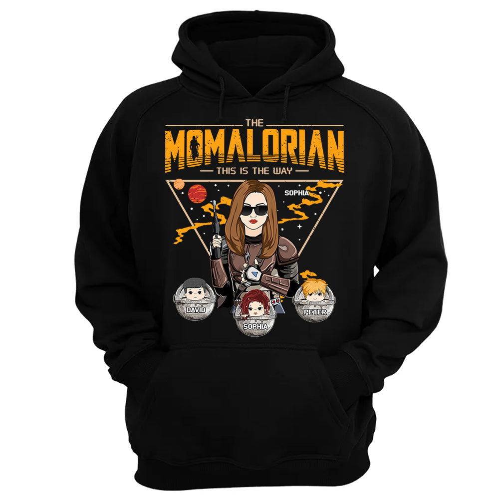 The Momalorian This Is The Way - Personalized Shirt Gift For Mom DO98