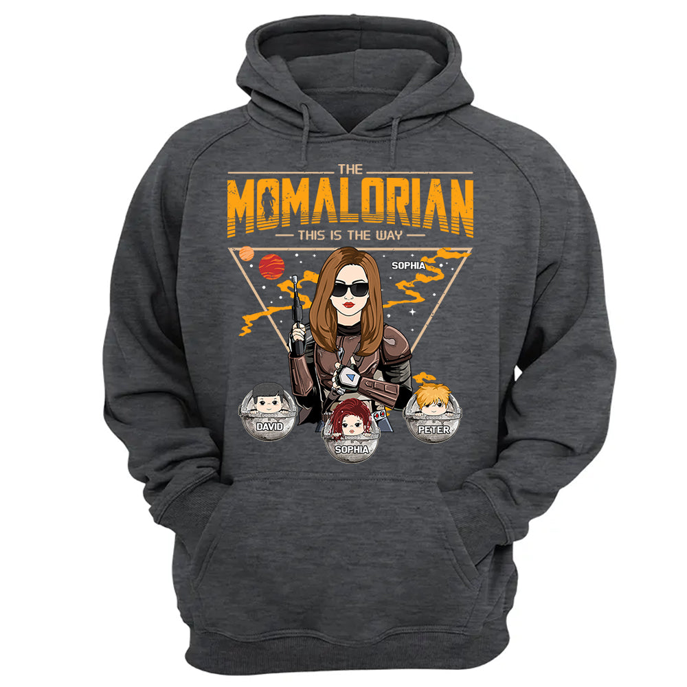 The Momalorian This Is The Way - Personalized Shirt Gift For Mom DO98