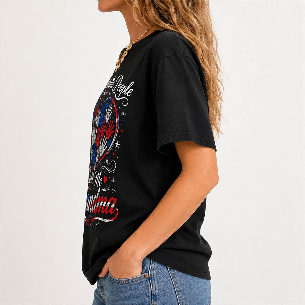 Personalized My Favorite People Call Me Grandma 250 Years American Shirt