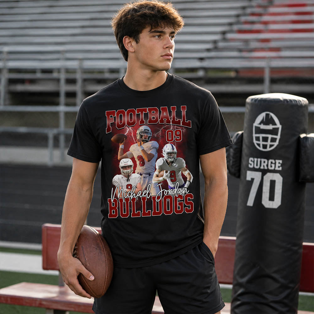 GameDay Football Personalized Shirt Custom Your Photo Gift For Football Player