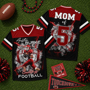 Personalied Football Jersey Shirt For Football Family Custom Photo Game Day Family Shirt H2511