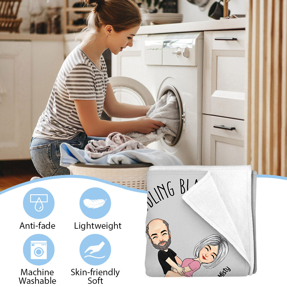 This Is Our Cuddling Blanket Persionalized Blanket Gift For Couple Vr2 Pa00