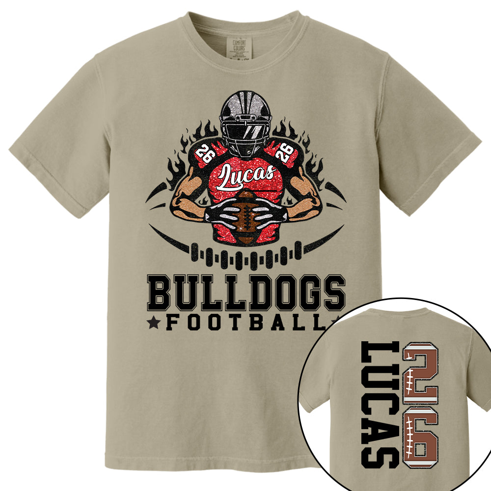 Personalized American Football Team Shirt - Football GameDay Custom Shirt Nh00