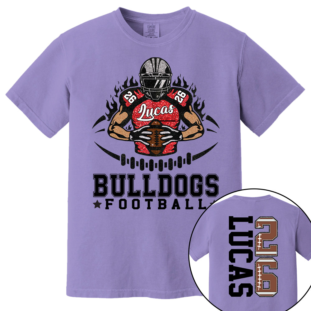 Personalized American Football Team Shirt - Football GameDay Custom Shirt Nh00