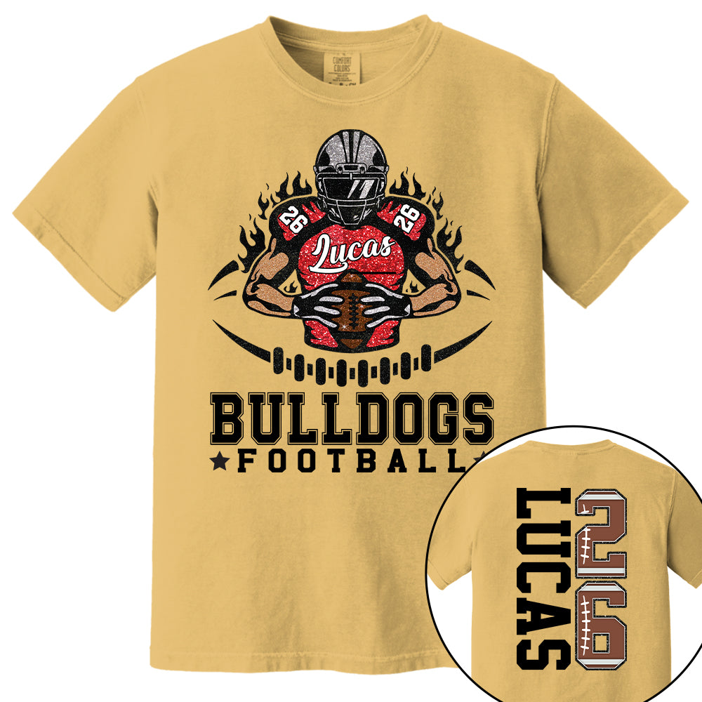 Personalized American Football Team Shirt - Football GameDay Custom Shirt Nh00