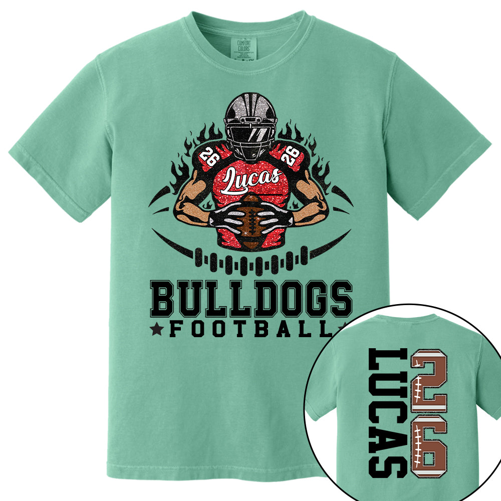 Personalized American Football Team Shirt - Football GameDay Custom Shirt Nh00
