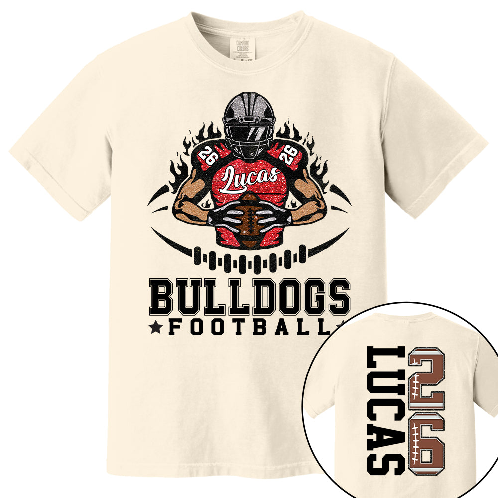 Personalized American Football Team Shirt - Football GameDay Custom Shirt Nh00