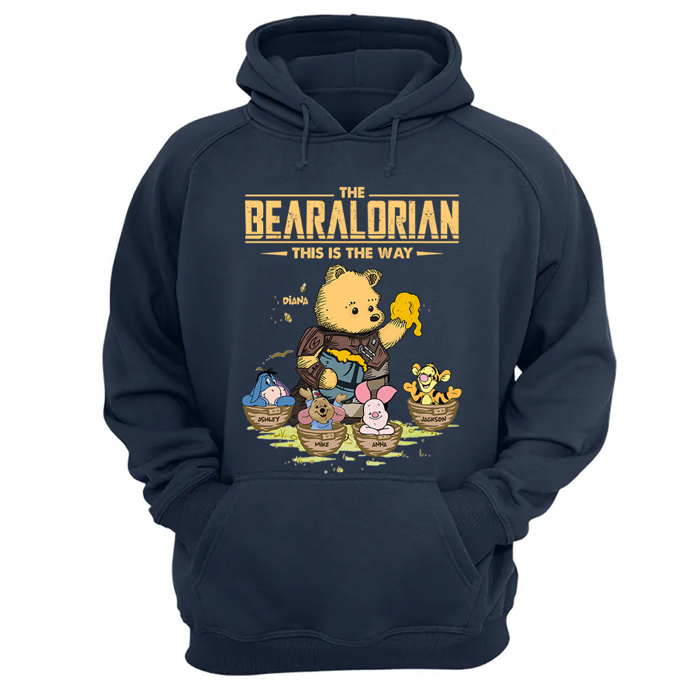 The Mama Bearalorian This Is The Way - Personalized Shirt For Mom Custom Nickname With Kids Gift vr2