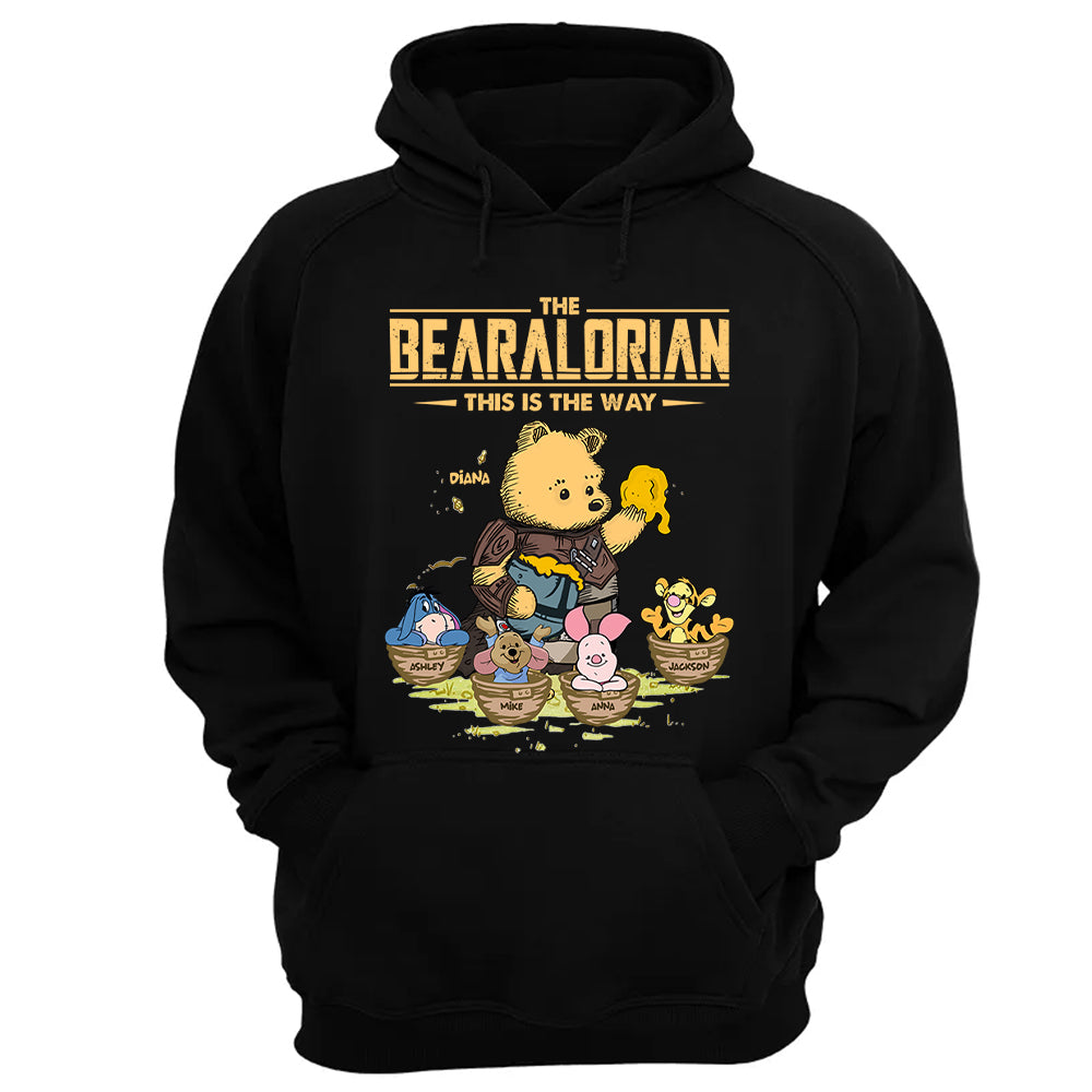 The Mama Bearalorian This Is The Way - Personalized Shirt For Mom Custom Nickname With Kids Gift vr2