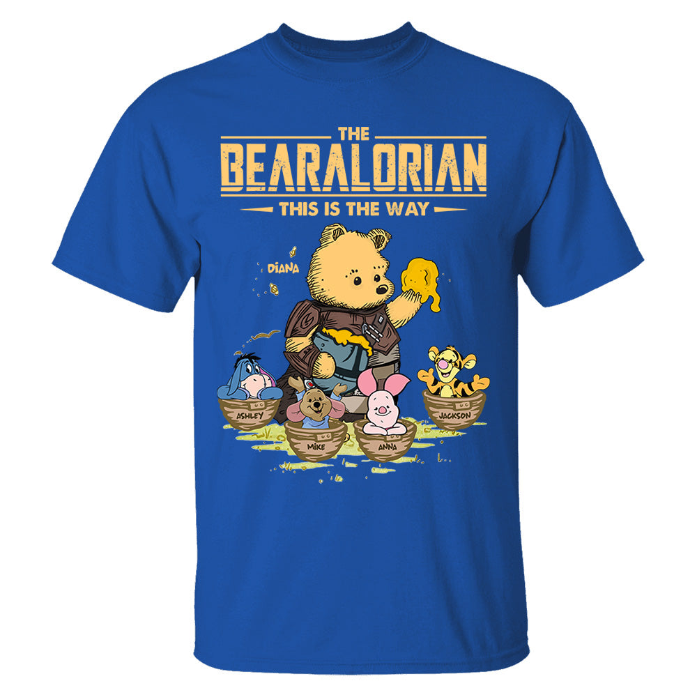 The Mama Bearalorian This Is The Way - Personalized Shirt For Mom Custom Nickname With Kids Gift vr2