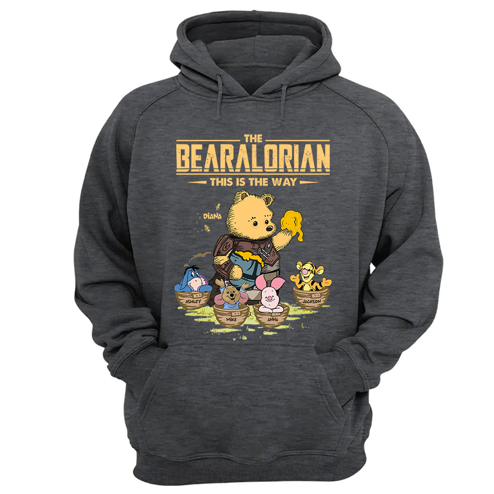 The Mama Bearalorian This Is The Way - Personalized Shirt For Mom Custom Nickname With Kids Gift vr2