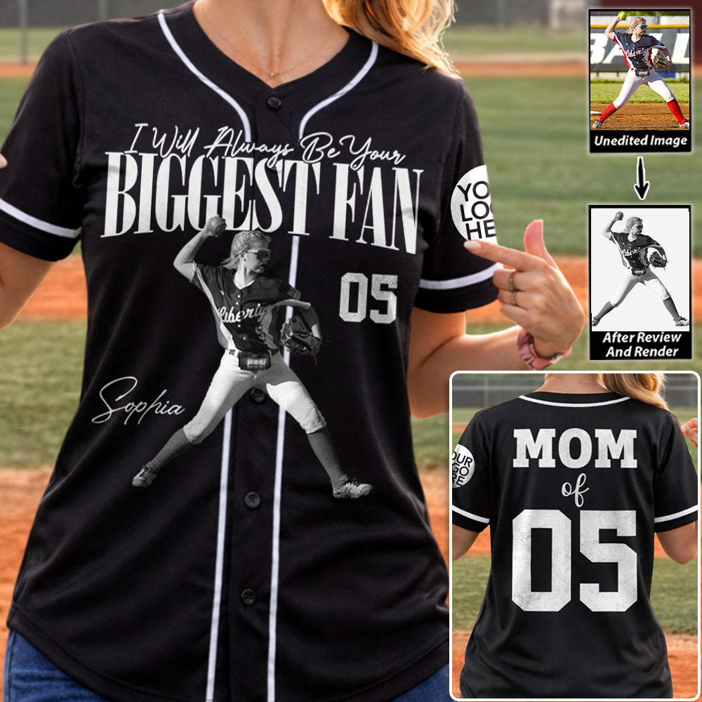 Baseball Softball Mom Jersey – Those Are My Boys - Personalized Family Jersey NA04 Hv01