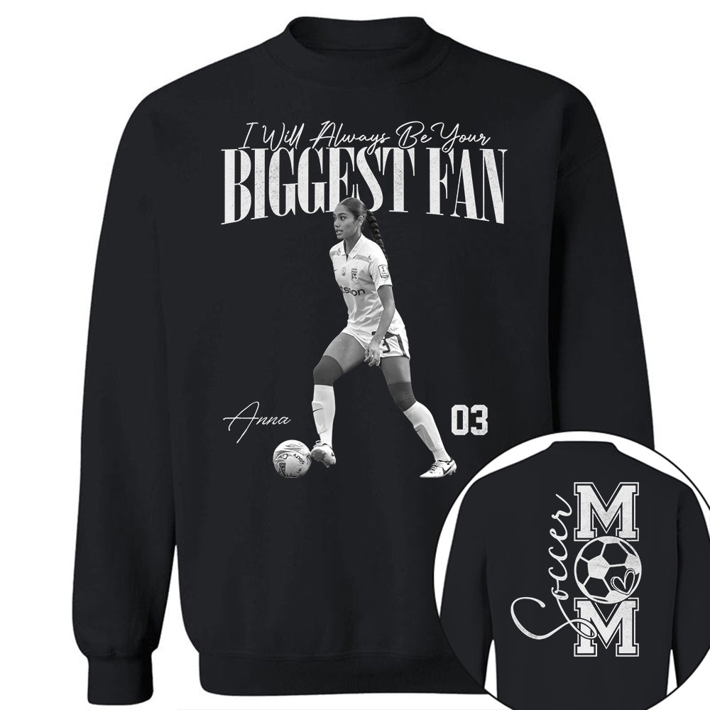I'll Always Be Your Biggest Fan - Washed Tee Retro Bootleg Shirt For Soccer Player Vr2 Na02 Do99
