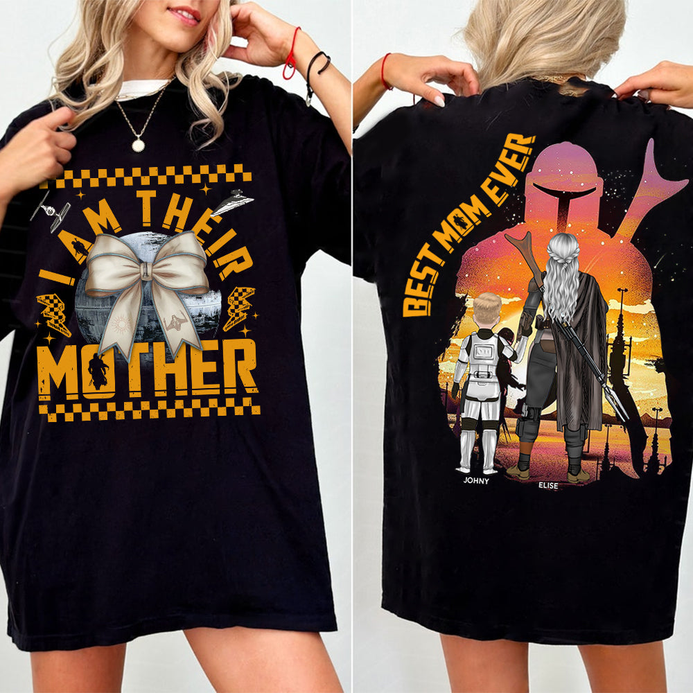 I Am Their Mother -Personalized Shirt For Mom - Custom Kid Shirt Mother's Day HIXX