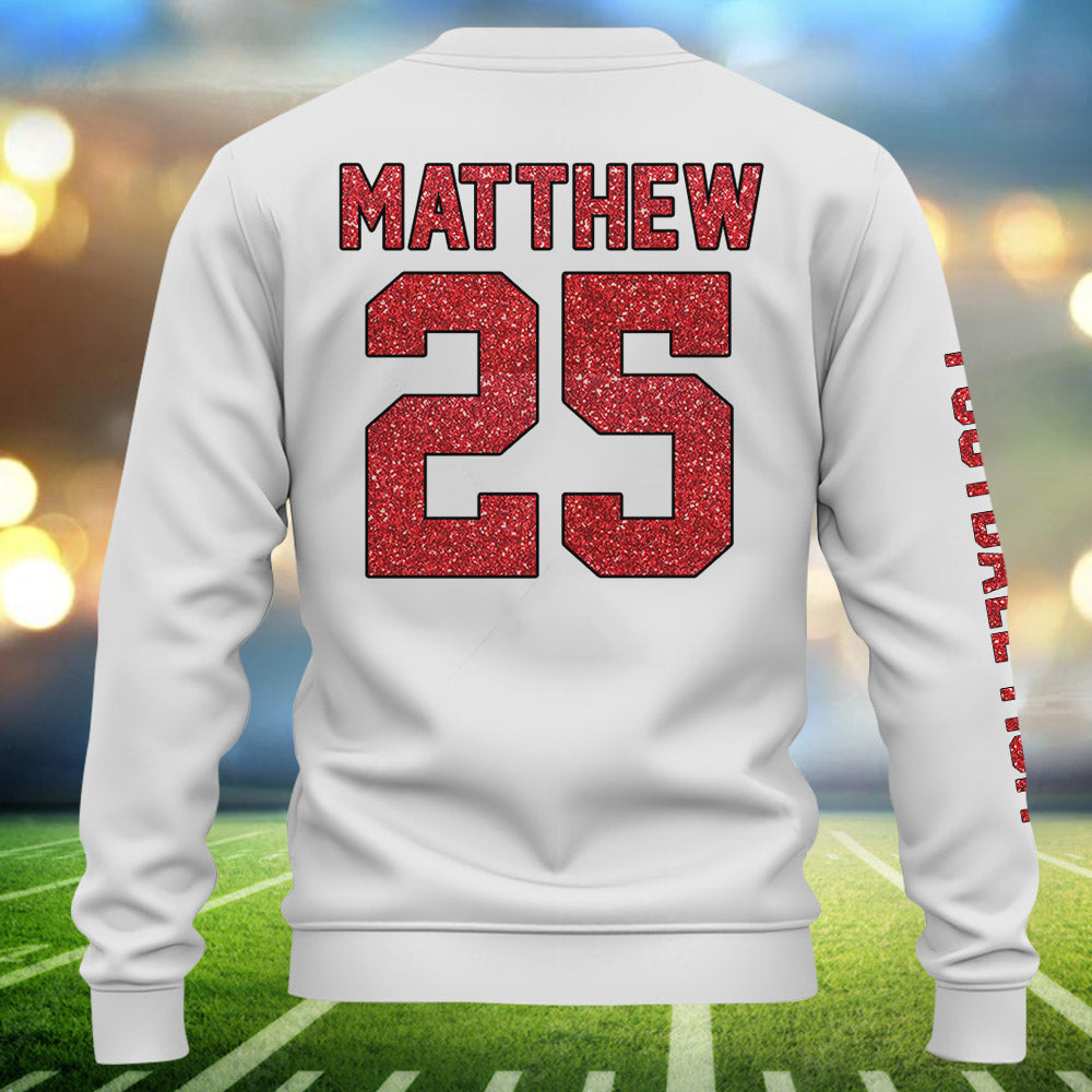 I Will Always Be Your Biggest Fan Personalized Shirt For Football Mom Grandma Sport Family Na02 Pt99