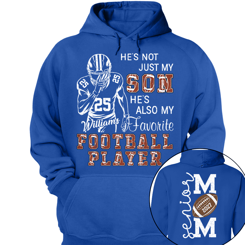 Custom Senior Football Mom 2027 Shirt, Sports Mom Gift L0411 Hv01