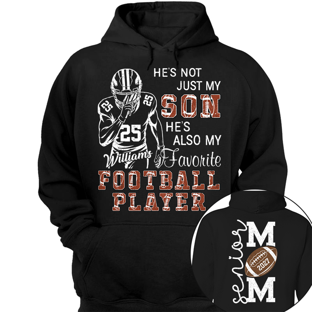 Custom Senior Football Mom 2027 Shirt, Sports Mom Gift L0411 Hv01