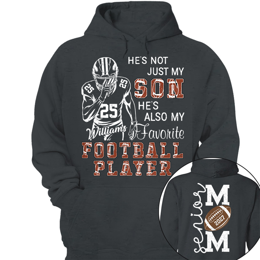 Custom Senior Football Mom 2027 Shirt, Sports Mom Gift L0411 Hv01