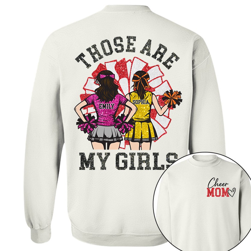 Personalized Cheer Mom Mom Shirt That's My Girl Shirt Gift For Cheerleader Family T1807