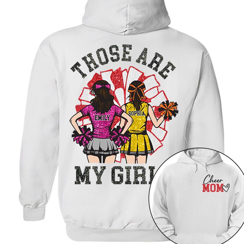 Personalized Cheer Mom Mom Shirt That's My Girl Shirt Gift For Cheerleader Family T1807