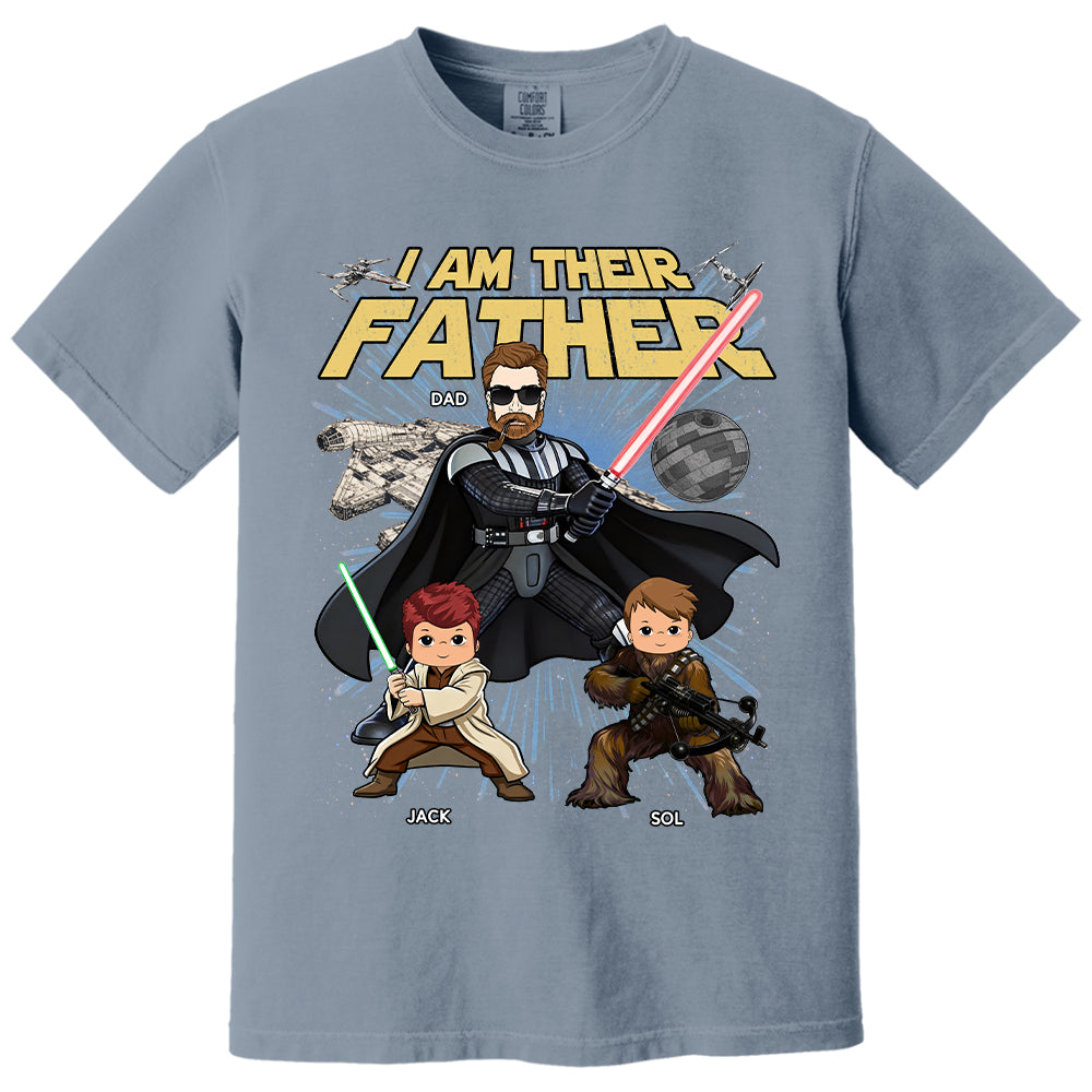 I Am Their Father  Personalized Vintage Style Shirt For Dad Father’s Day Gift T1807 T24
