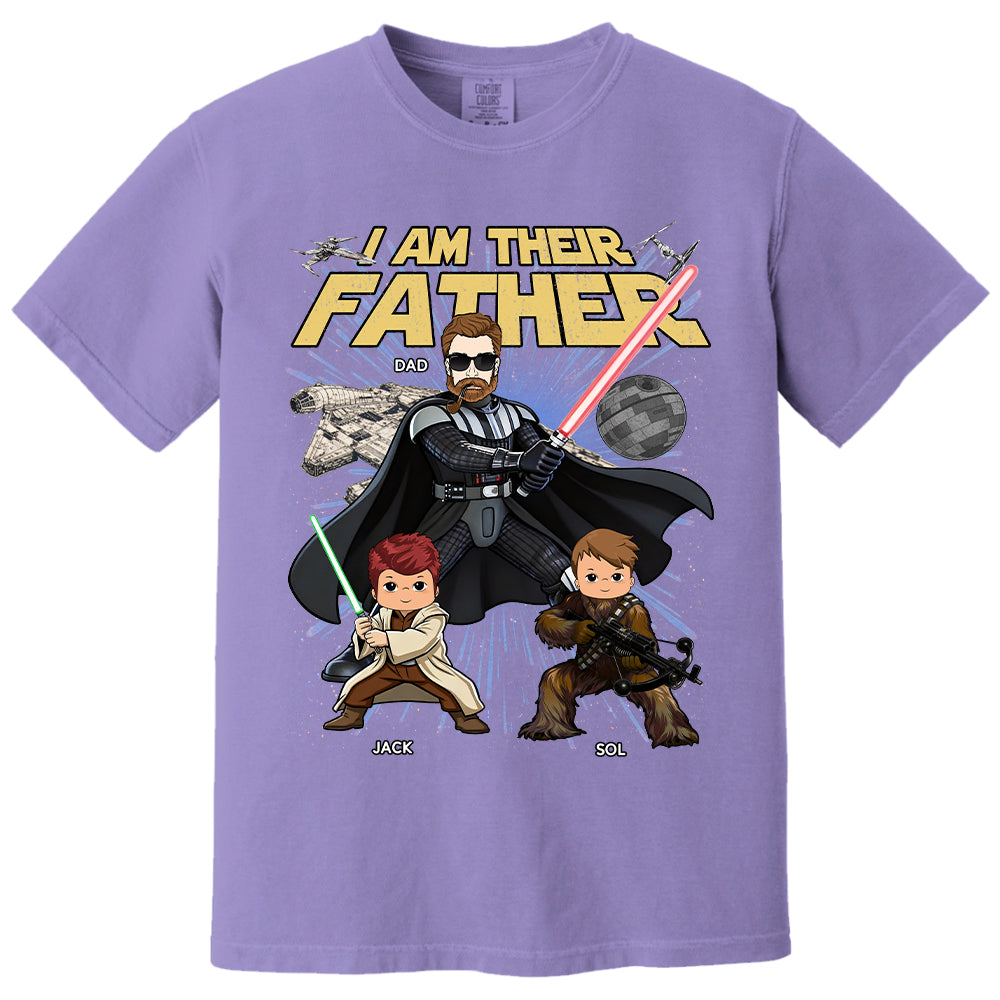I Am Their Father  Personalized Vintage Style Shirt For Dad Father’s Day Gift T1807 T24