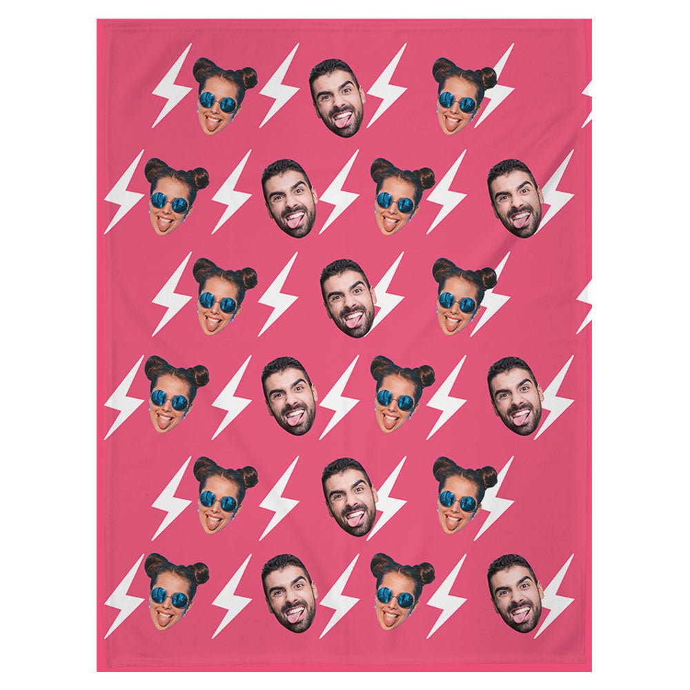 Upload Your Photo Blanket For Family - Custom Photo Kid, Adult Blanket Tu20