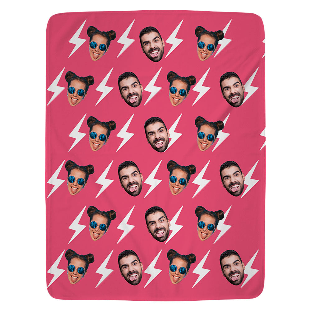 Upload Your Photo Blanket For Family - Custom Photo Kid, Adult Blanket Tu20