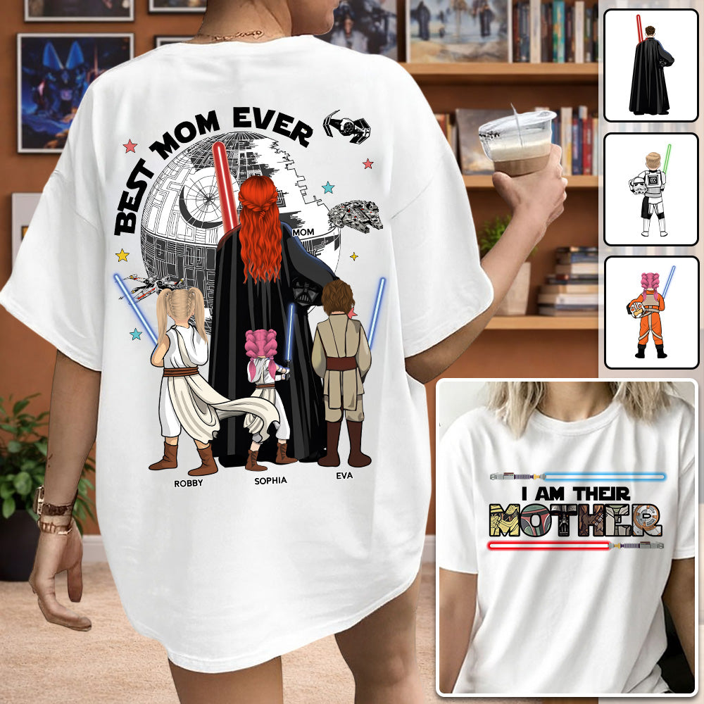 I Am Their Mother - Best Mom In The Galaxy - Personalized Shirt - Gift For Mother's Day T1807 VH01
