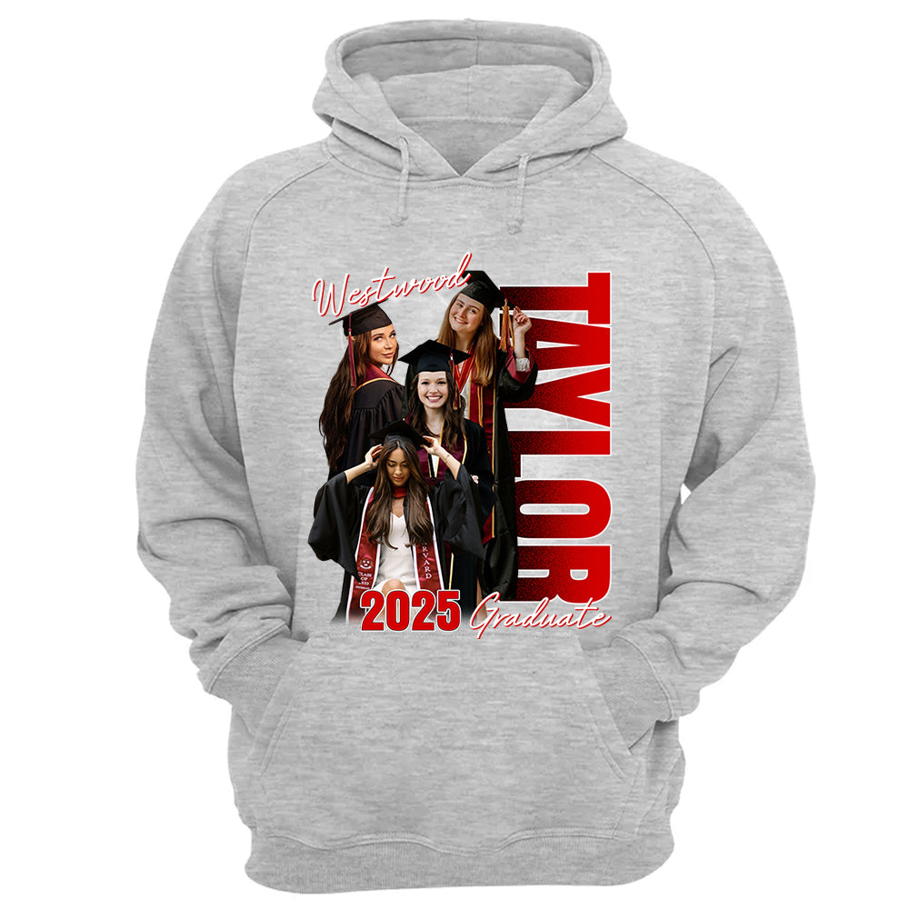 Custom Photo Family Graduation 2025 Shirt - N3005 VH01