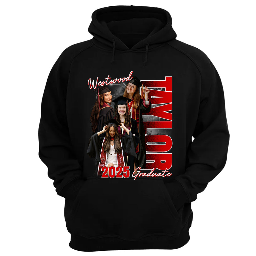 Custom Photo Family Graduation 2025 Shirt - N3005 VH01