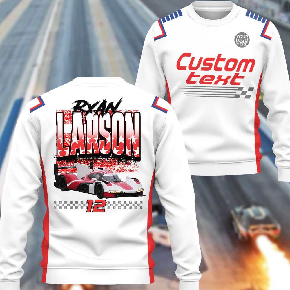 Custom Photo Race Car Shirt - Personalized Shirt For Racing Fan A2110 T24