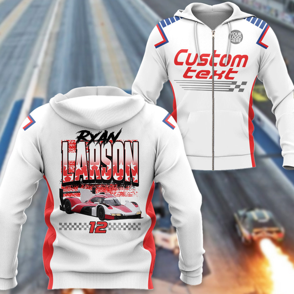 Custom Photo Race Car Shirt - Personalized Shirt For Racing Fan A2110 T24