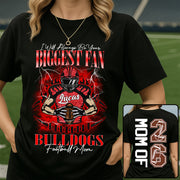 I'll Always Be Your Biggest Fan, Personalized Shirt, Custom gift for Gameday Football Family MI209 Vh01