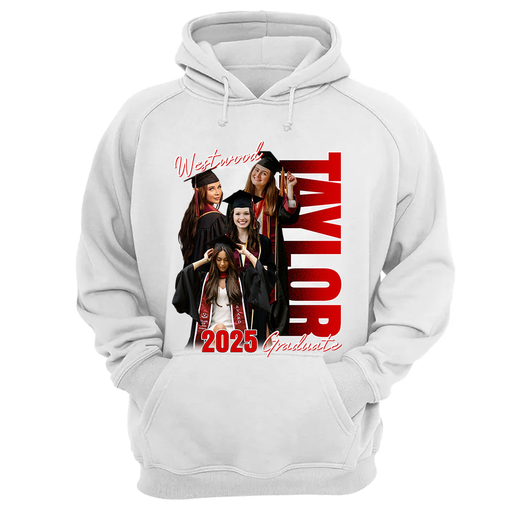 Custom Photo Family Graduation 2025 Shirt - N3005 VH01