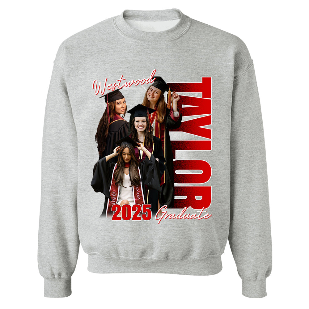 Custom Photo Family Graduation 2025 Shirt - N3005 VH01