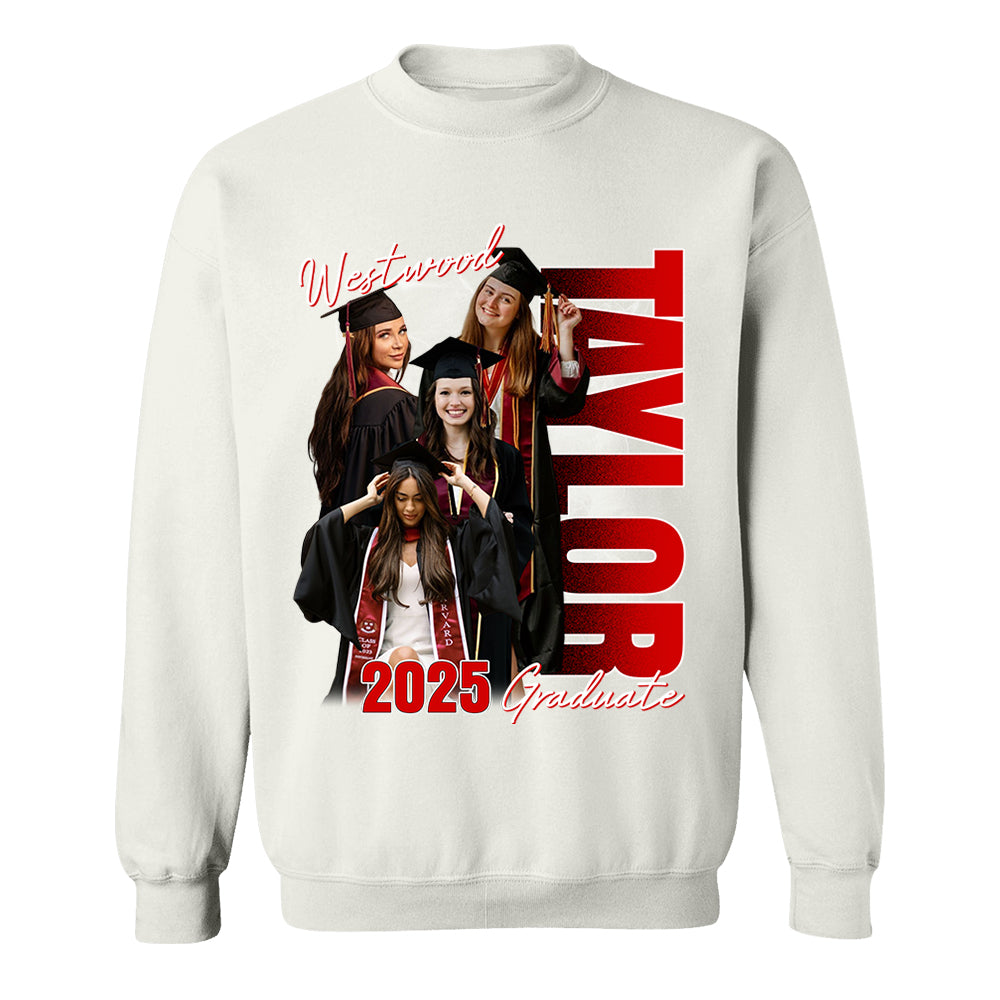 Custom Photo Family Graduation 2025 Shirt - N3005 VH01