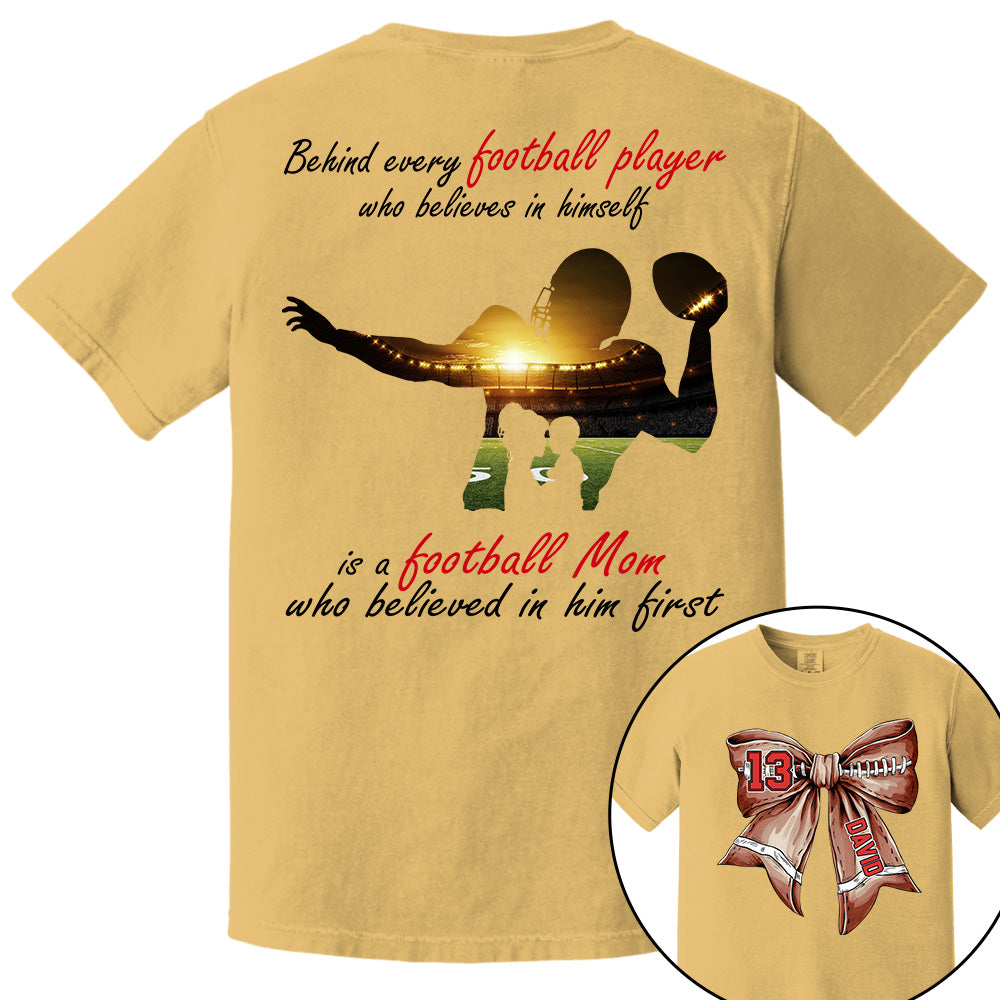 Football Mom Shirt, Personalized Football Shirt, Gift For Football Lover A2110 Do99