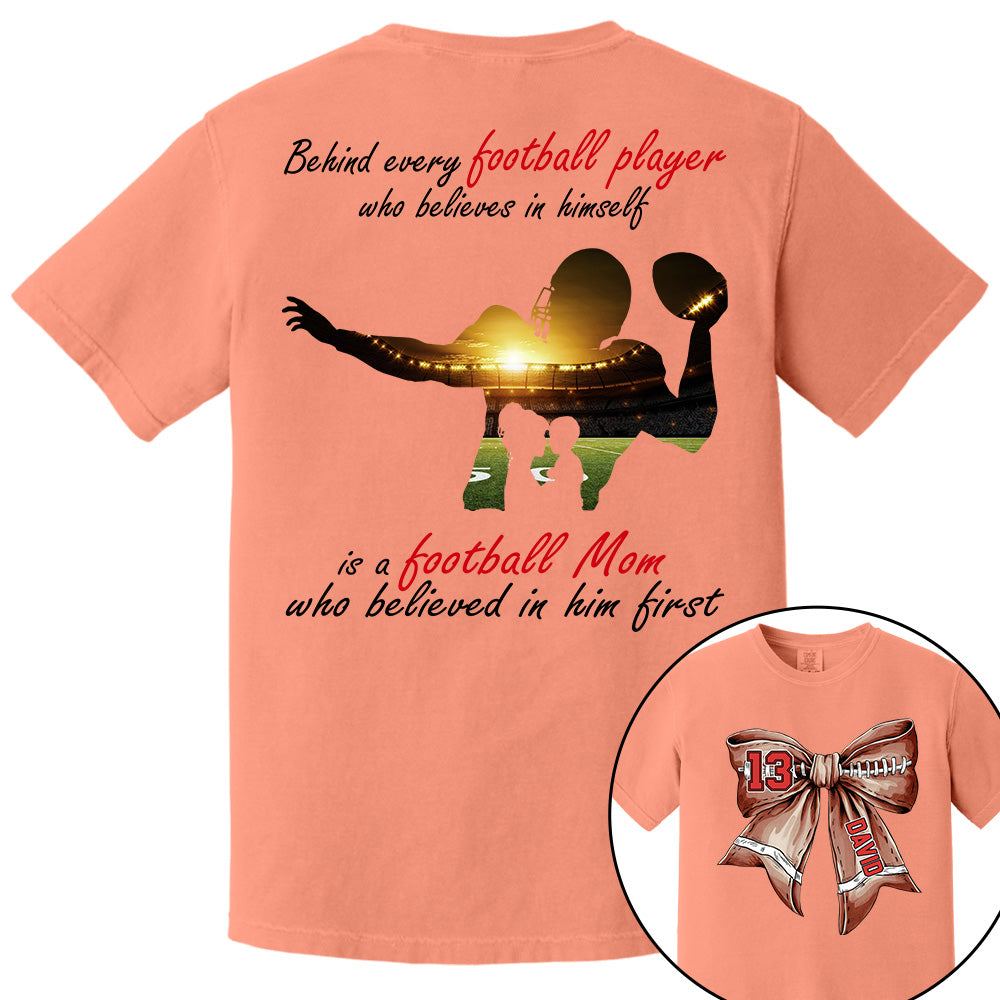 Football Mom Shirt, Personalized Football Shirt, Gift For Football Lover A2110 Do99