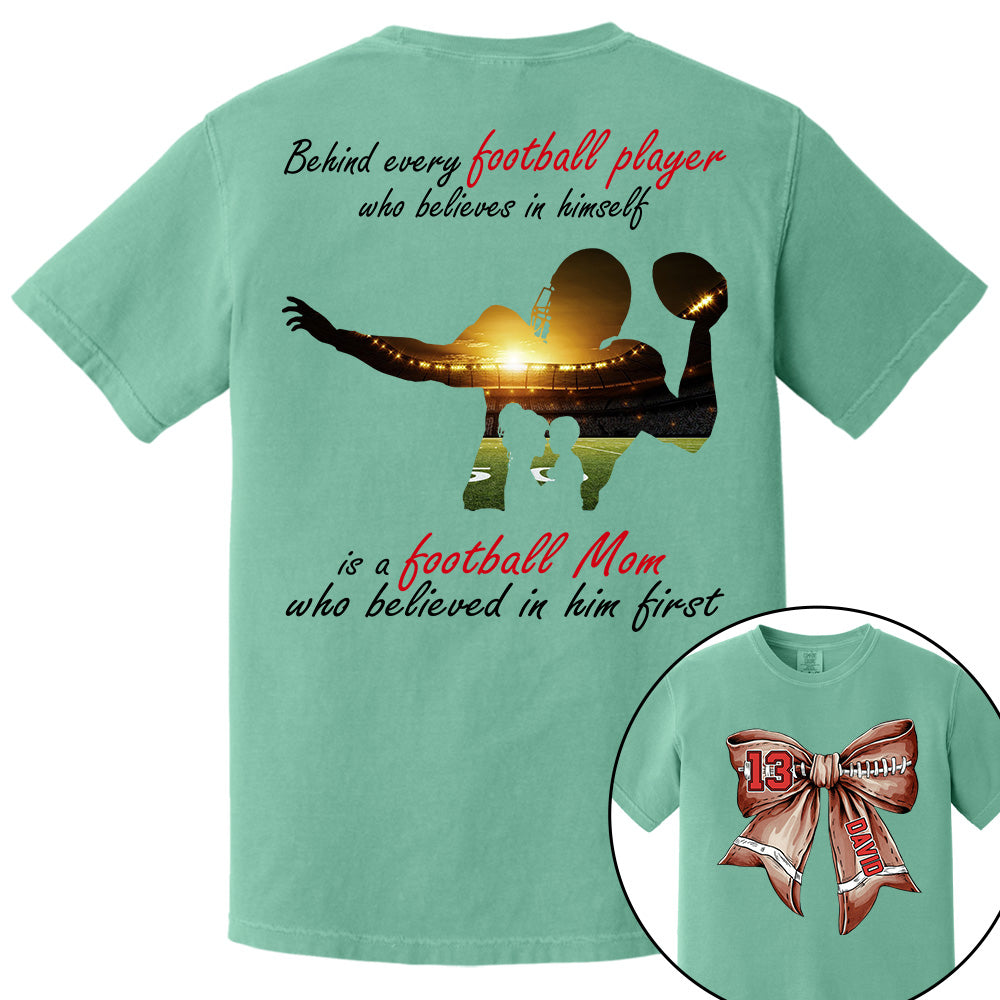 Football Mom Shirt, Personalized Football Shirt, Gift For Football Lover A2110 Do99