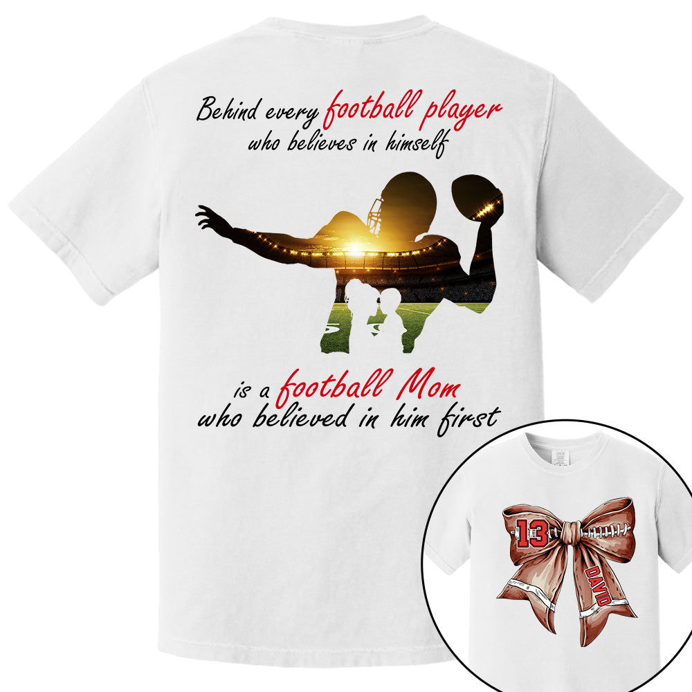 Football Mom Shirt, Personalized Football Shirt, Gift For Football Lover A2110 Do99