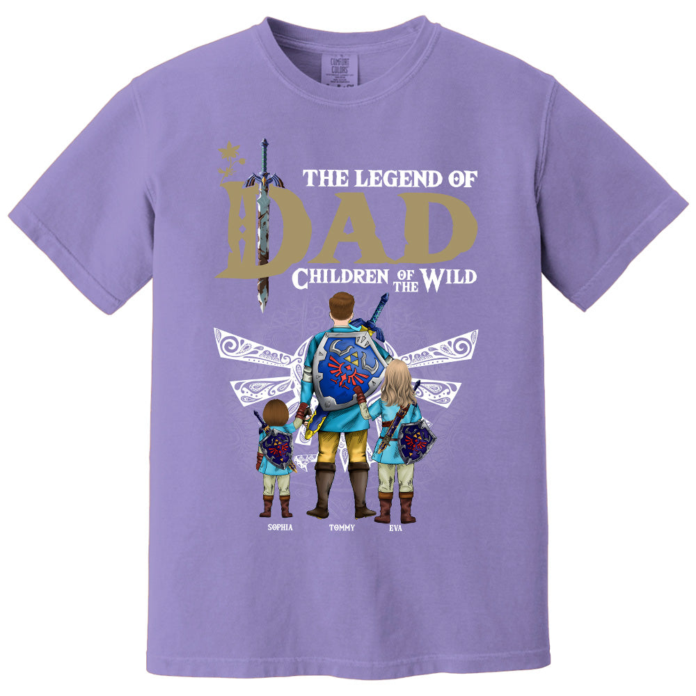Personalized The Legend Of Dad Children Of The Wild, Gift For Father's Day T1807 Pt99