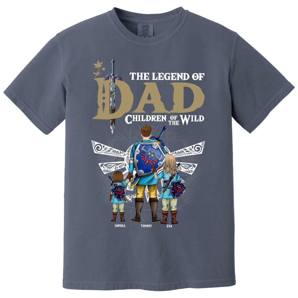 Personalized The Legend Of Dad Children Of The Wild, Gift For Father's Day T1807 Pt99