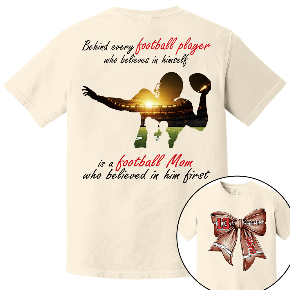 Football Mom Shirt, Personalized Football Shirt, Gift For Football Lover A2110 Do99