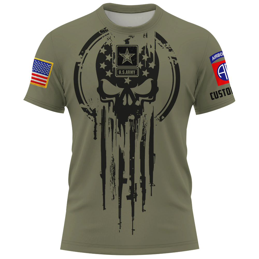 Personalized All Over Print Shirt I Can't Go To Hell The Devil Still Has Restraining Order Against Me Simple Black Custom Gift For Veteran K1702