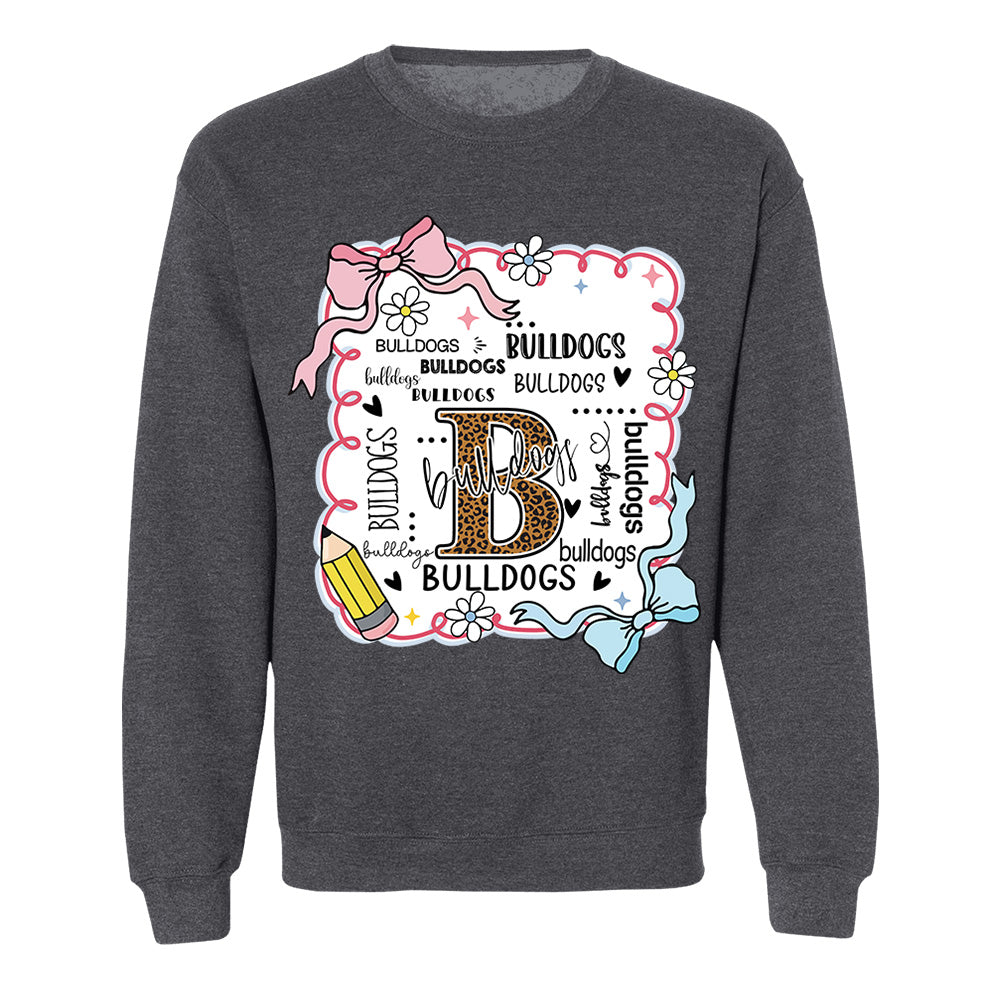 Personalized School Mascot Custom Name Teacher Shirts, Custom Preppy Teacher First Day of School Shirt Gift For Teacher Nh00